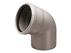 Oem Grau Pvc-Ht 110/67 Sanitärbogen, Für Interne Abwasserleitungen, Aschfarben