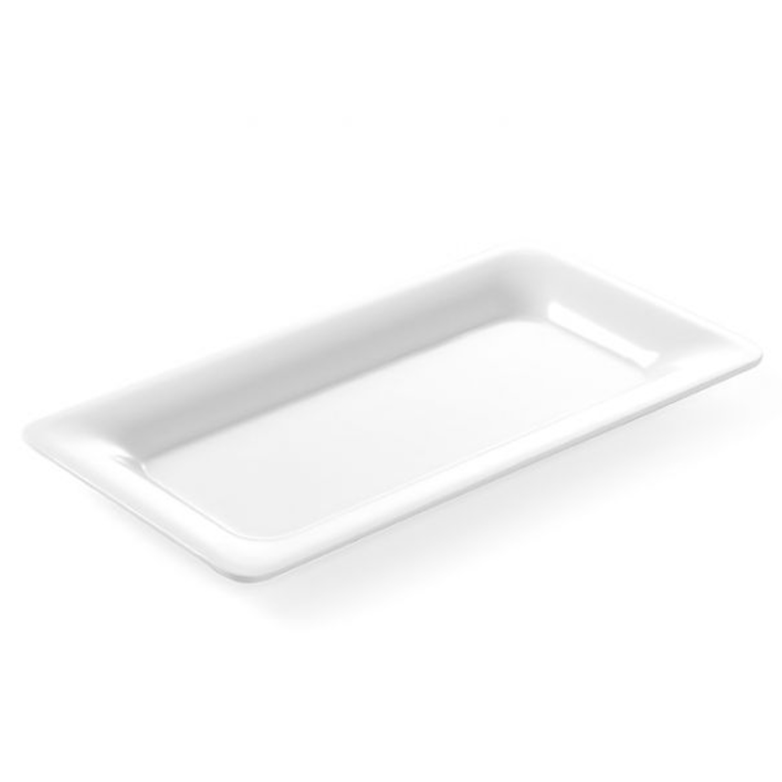 Vassoio Da Esposizione Per Buffet Per Alimenti In Melamina Gn1/3, Altezza 20 Mm, Bianco - Hendi 566022