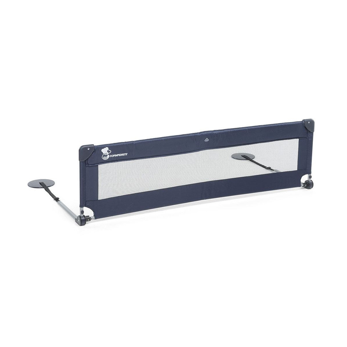 Foppapedretti Blau Klappbares Bettgitter Hopla 150 X 43 Cm