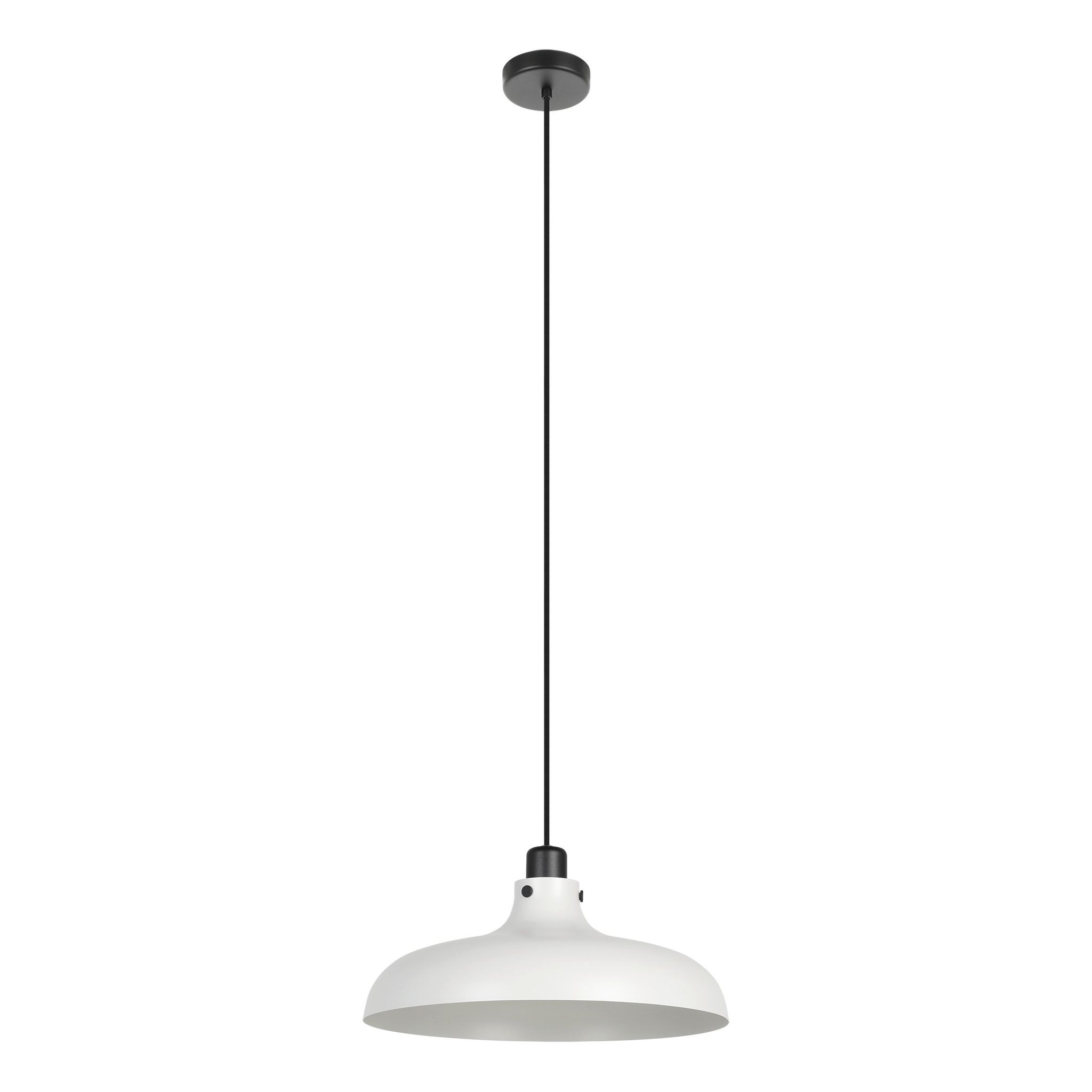 Eglo Grau Hängelampe Matlock, Esstisch Pendelleuchte 1-Flammig, Industrial Esszimmerlampe Aus Metall In Und Schwarz, Hängeleuchte Mit E27 Fassung - Bild 5