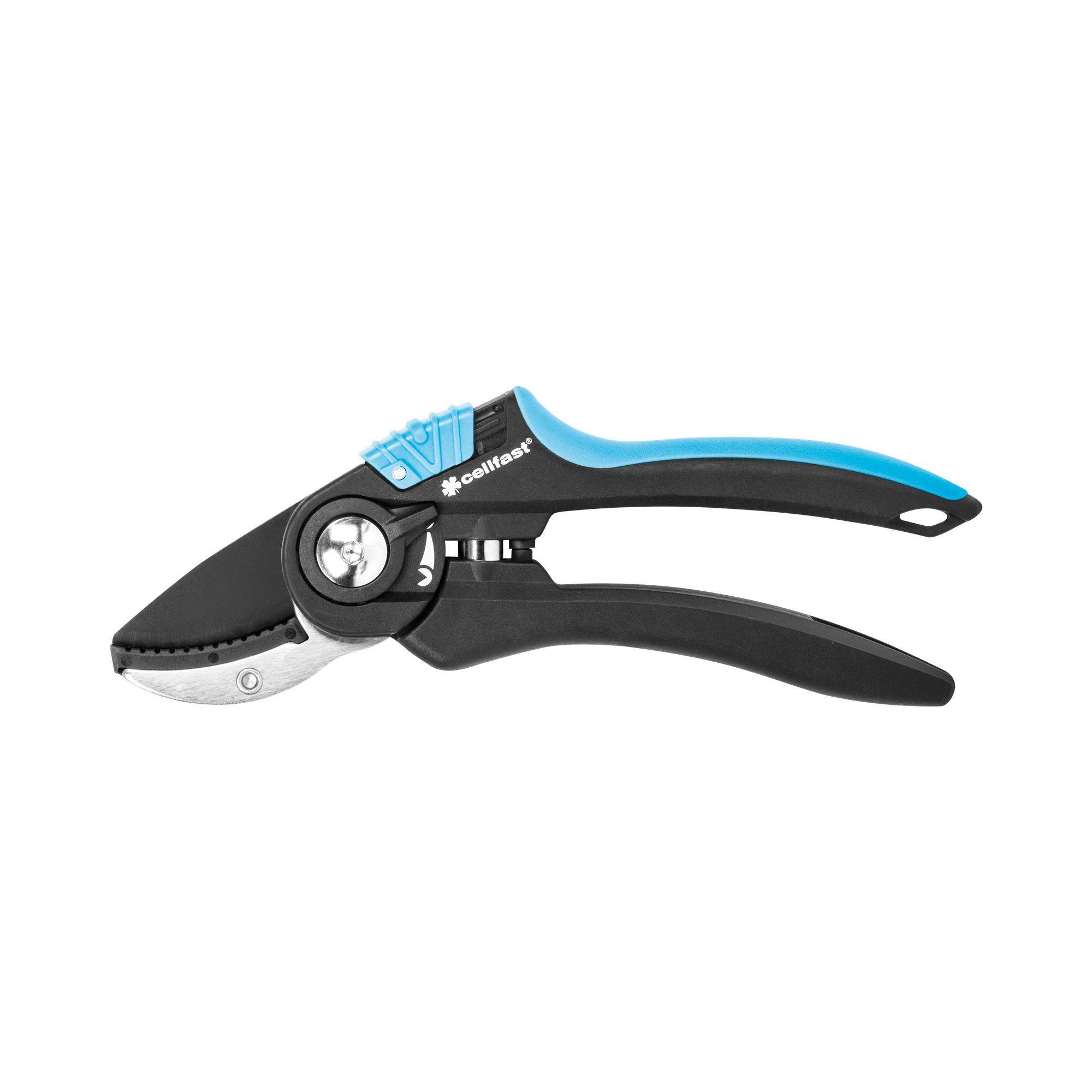 Cellfast Gartenschere, Amboss Gartenschere, Astschere, Einhand-Gartenschere
