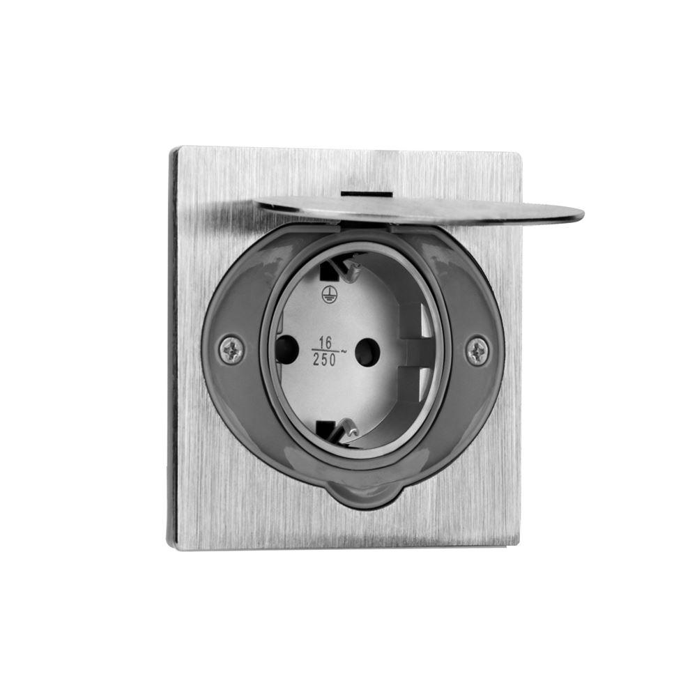 Hermetische Steckdose, IP44 Stahl OR-AE-1397(GS) - Bild 4