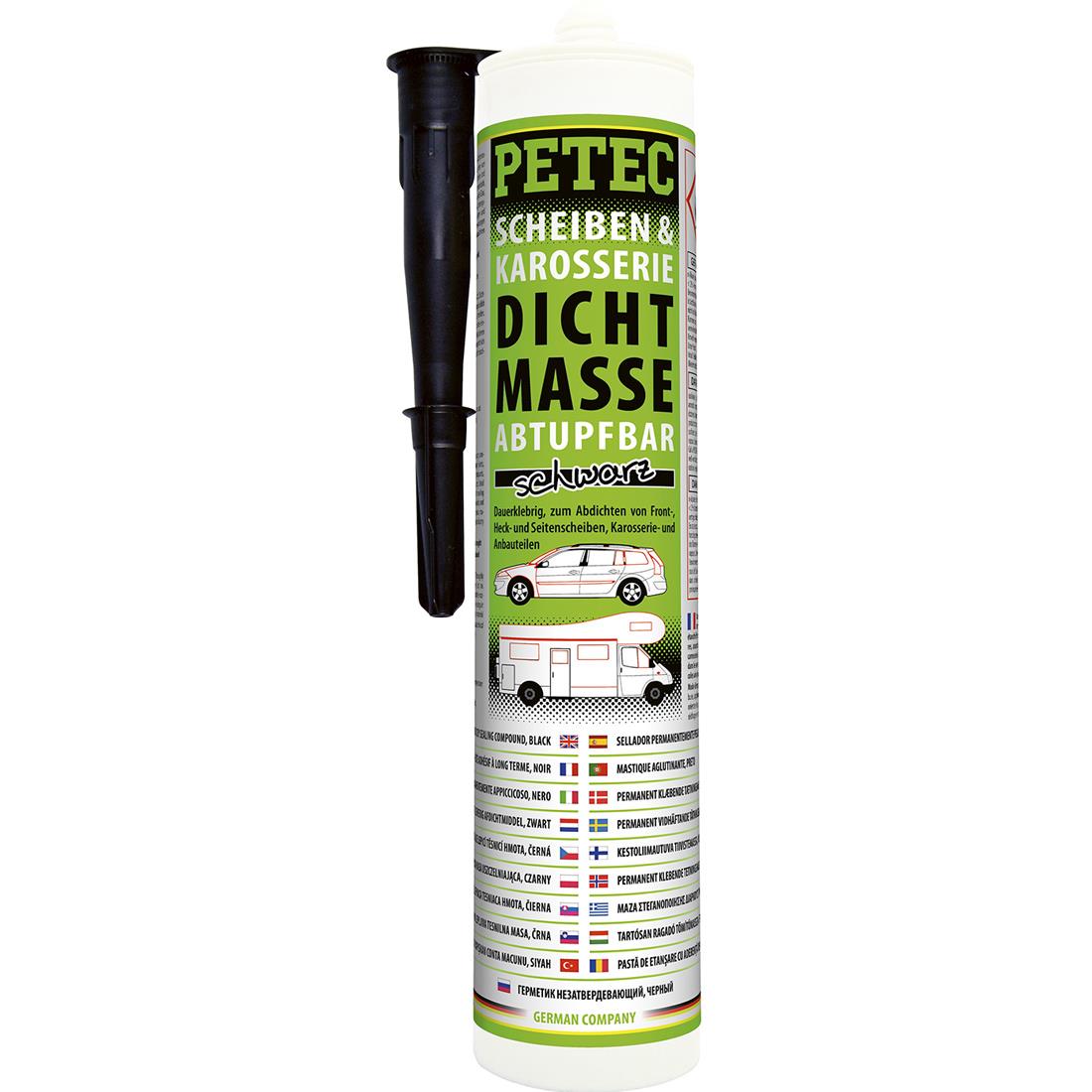 Petec 310 ml Scheiben - & Karosseriedichtmasse schwarz [Hersteller-Nr. 83300] - Image 6