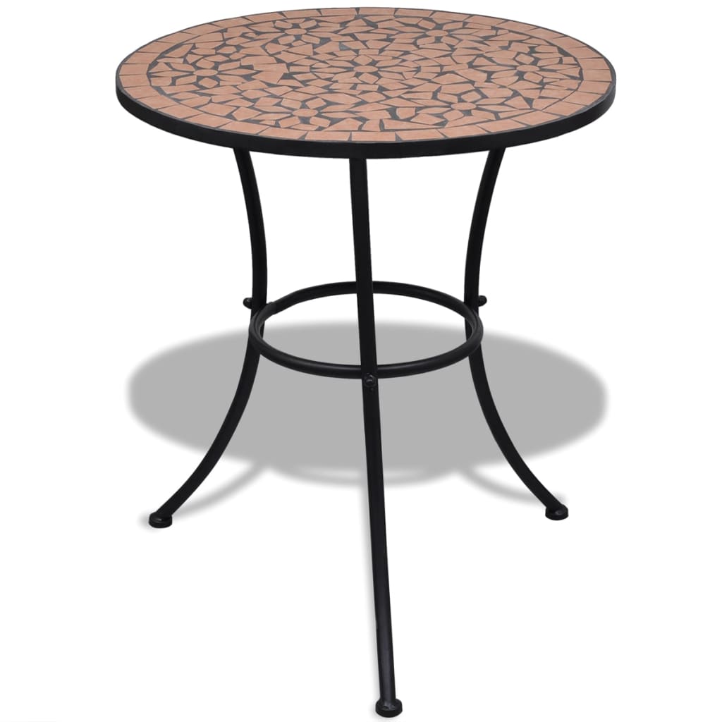 Vidaxl - Table De Bistro Terre Cuite 60 Cm Mosaïque