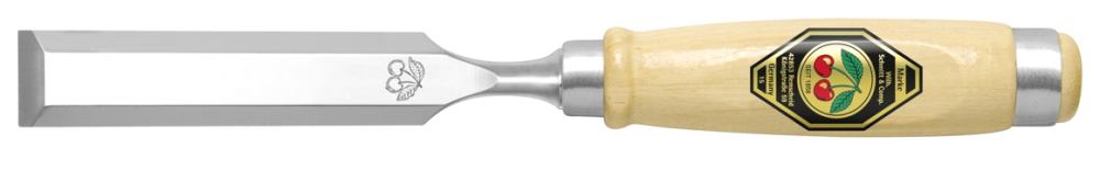 Kirschen Stechbeitel Schneiden-B.24mm M.2 Stahlzw.weißbuchenh.ulmer Form - Image 7