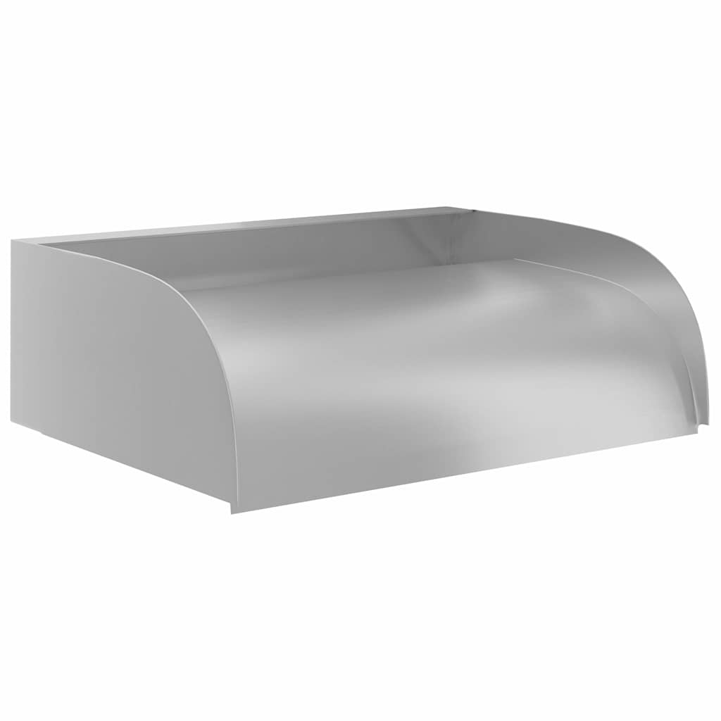 Vidaxl Grau Wasserfall 45X34x14 Cm Edelstahl 304