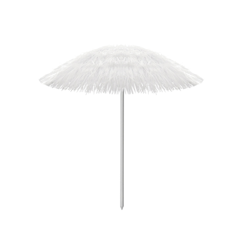 Parasol Droit Hawaii 160 Cm – Toile Polyester 170t – Protection Uv30 – Hauteur Réglable 200 Cm – Mât Acier Traité – Linder Exclusiv