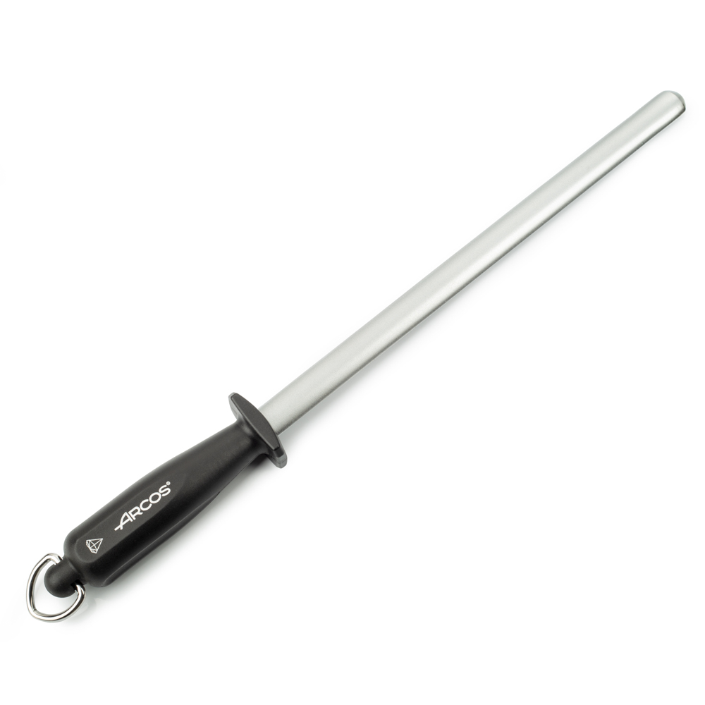 Arcos Unisex Schwarz Wetzstahl Oval Mit Diamant Beschichtetem Aus Kohlenstoffstahl 280 Mm Lang / 17 Mm Durchmesser - Bild 3