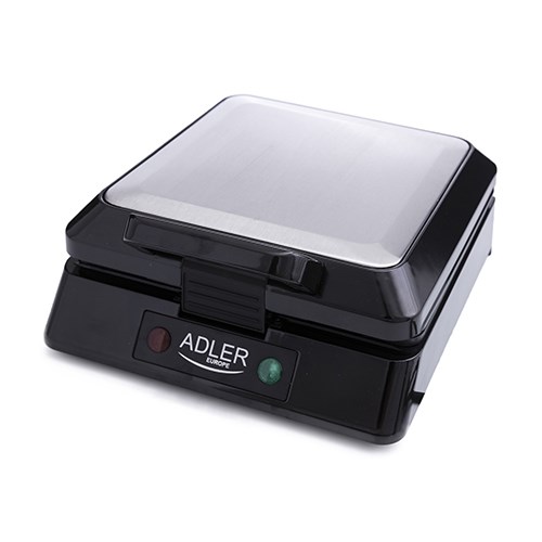 Adler AD 3036, 4 Waffel(n), Kreis, Schwarz, Grau, Kunststoff, 1500 W, 250 mm - Bild 4