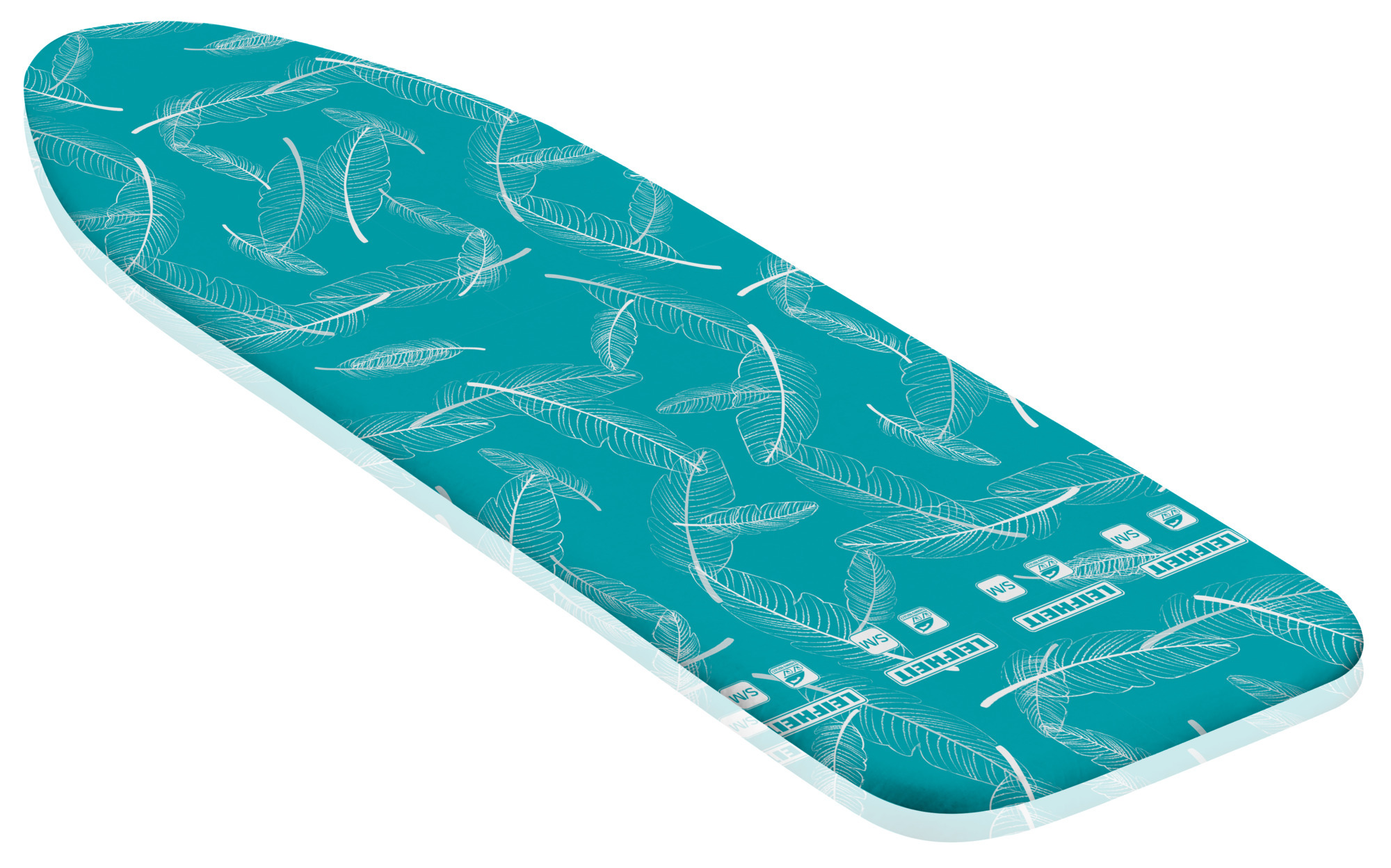 Leifheit Blau Bügelbrettbezug Thermo Reflect S/M, Für Bügelflächen Bis Max. 125 X 40 Cm, Für Dampfbügeleisen, Mit Hitze- Und Dampfreflektion Für Schnelleres Bügeln, Mit Elastischem Gummizug