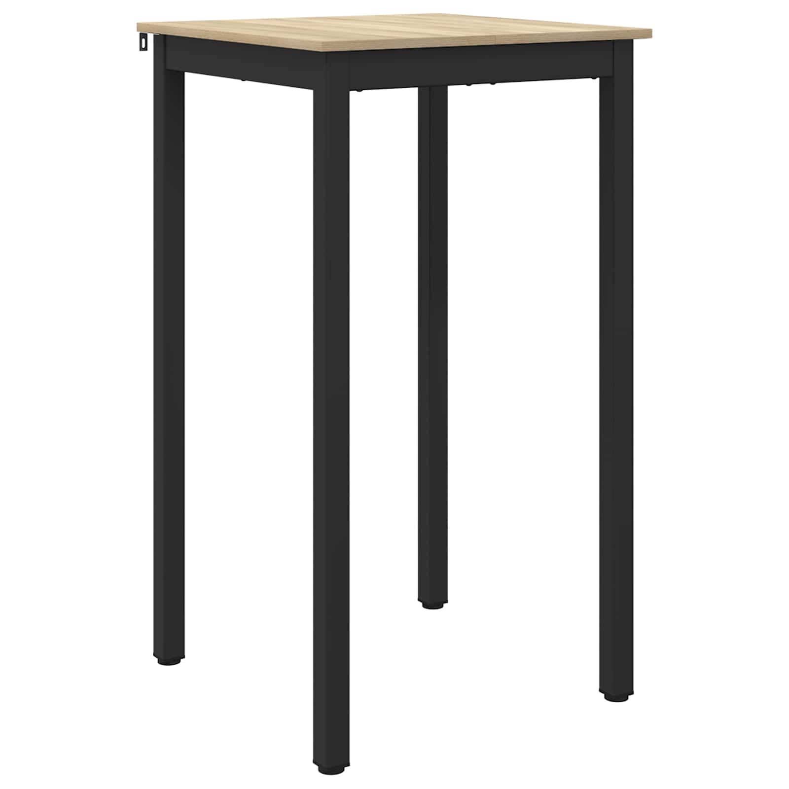 Standing Bar Table Engineered Wood Square Vidaxl