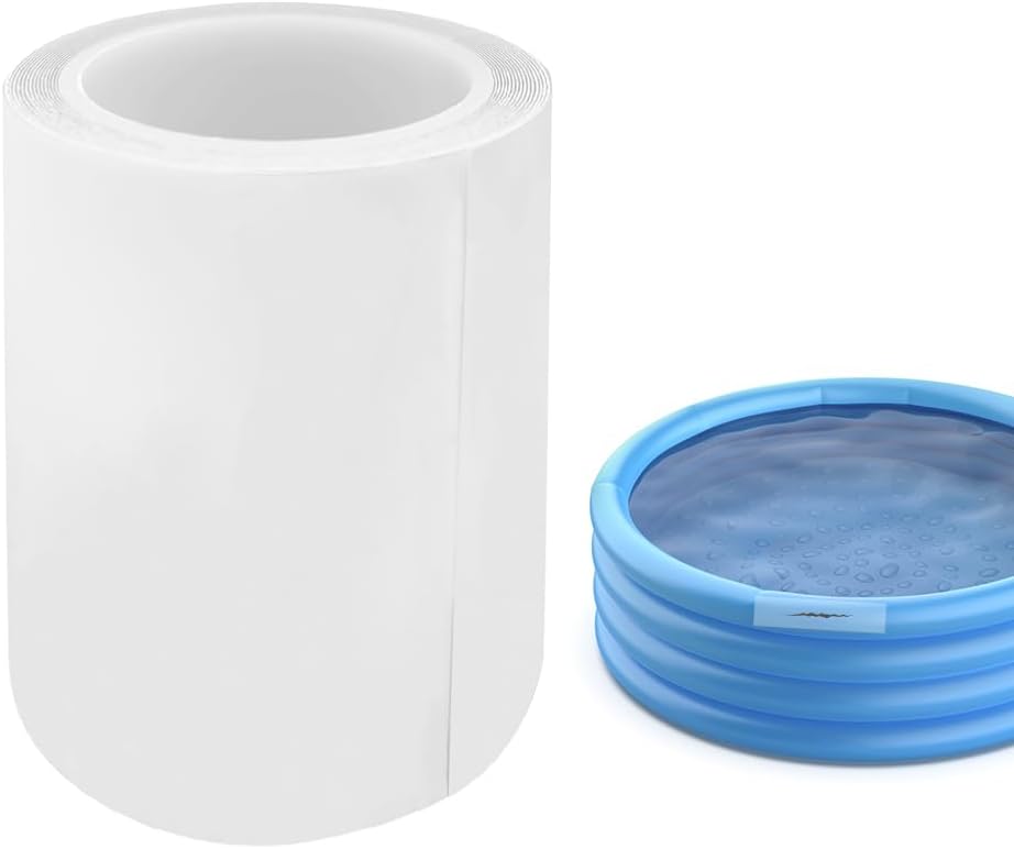 Pool-reparaturflicken, 10 Cm X 1,5 M, Unterwasser-klebeband, Tpu, Wasserdichtes Klebeband, Unterwasser-pool-reparaturflicken Für Schwimmbecken, Aufblasbare Spielzeugmatratze, Transparent