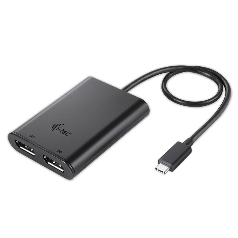 i-tec USB-C 3.1 Dual 4K DP Video Adapter [2x DisplayPort 1.2 Buchse] - Image 2