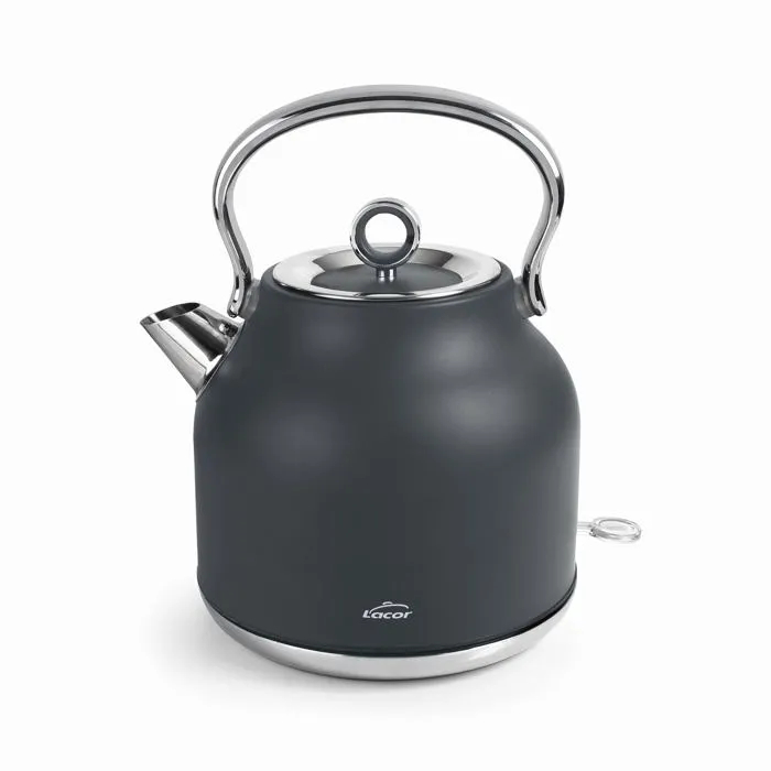 Lacor Grau/Silber - 69397 - Retro Waterkoker - 1.7 L, Wasserkocher, - Bild 5