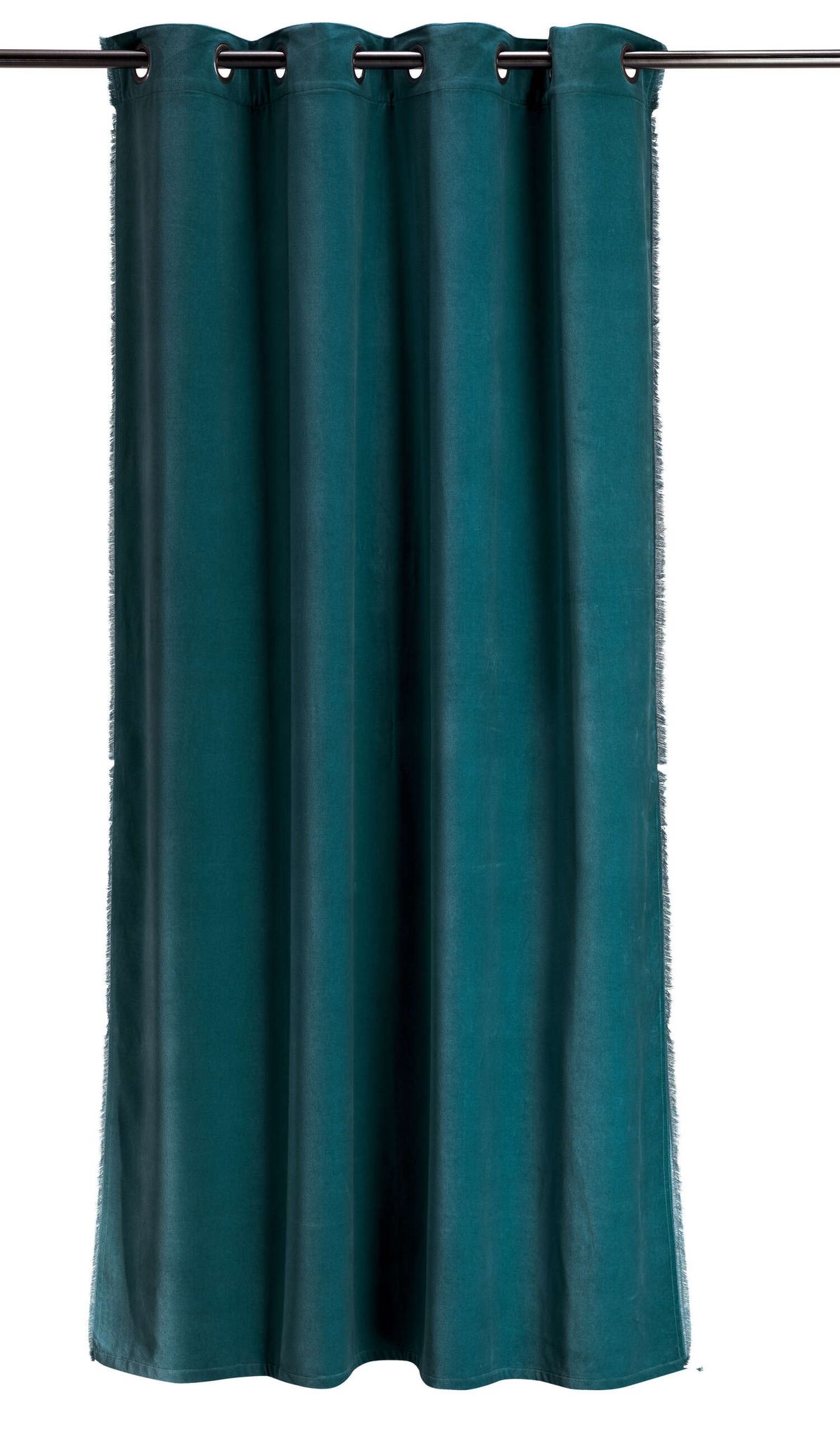 Vivaraise - Rideau Vivaraise En Coton 100% - Thème Fara - Couleur Paon