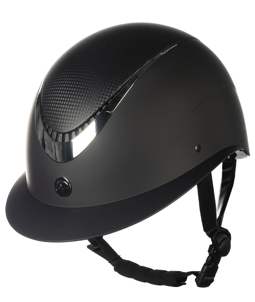 Hkm Sport Equipment 55-57 Cm, Blu Scuro, Reithelm Modell Alarion Mit Homologierten Carbon-details