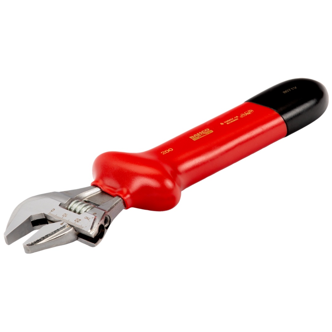 Bahco Isolierter Rollgabelschlüssel, Vde-Zertifiziert 165 Mm