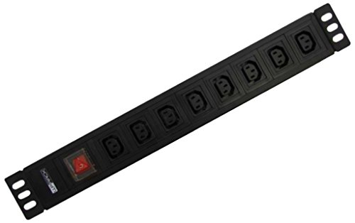 Wp-Merchandise Steckdosenleiste Wp Merchandise Wp Wpn-Pdu-G05-08 8 Steckplätze Schalter Schutz Aluminium - Image 2