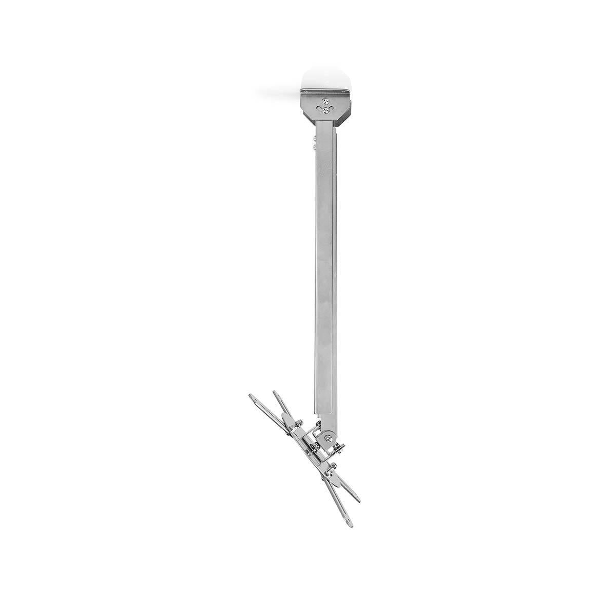 Nedis Projektorhalterung Vollbeweglich 10 kg drehbar kippbar Stahl Silber (Decke, Wand), Beamer Halterung, Grau - Bild 3
