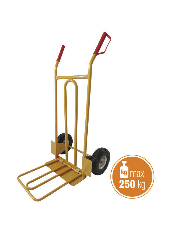 Far - Carrello Portapacchi Portatutto Porta Pacchi Trasporto Pedana 250 Kg Ruote 127v FAR