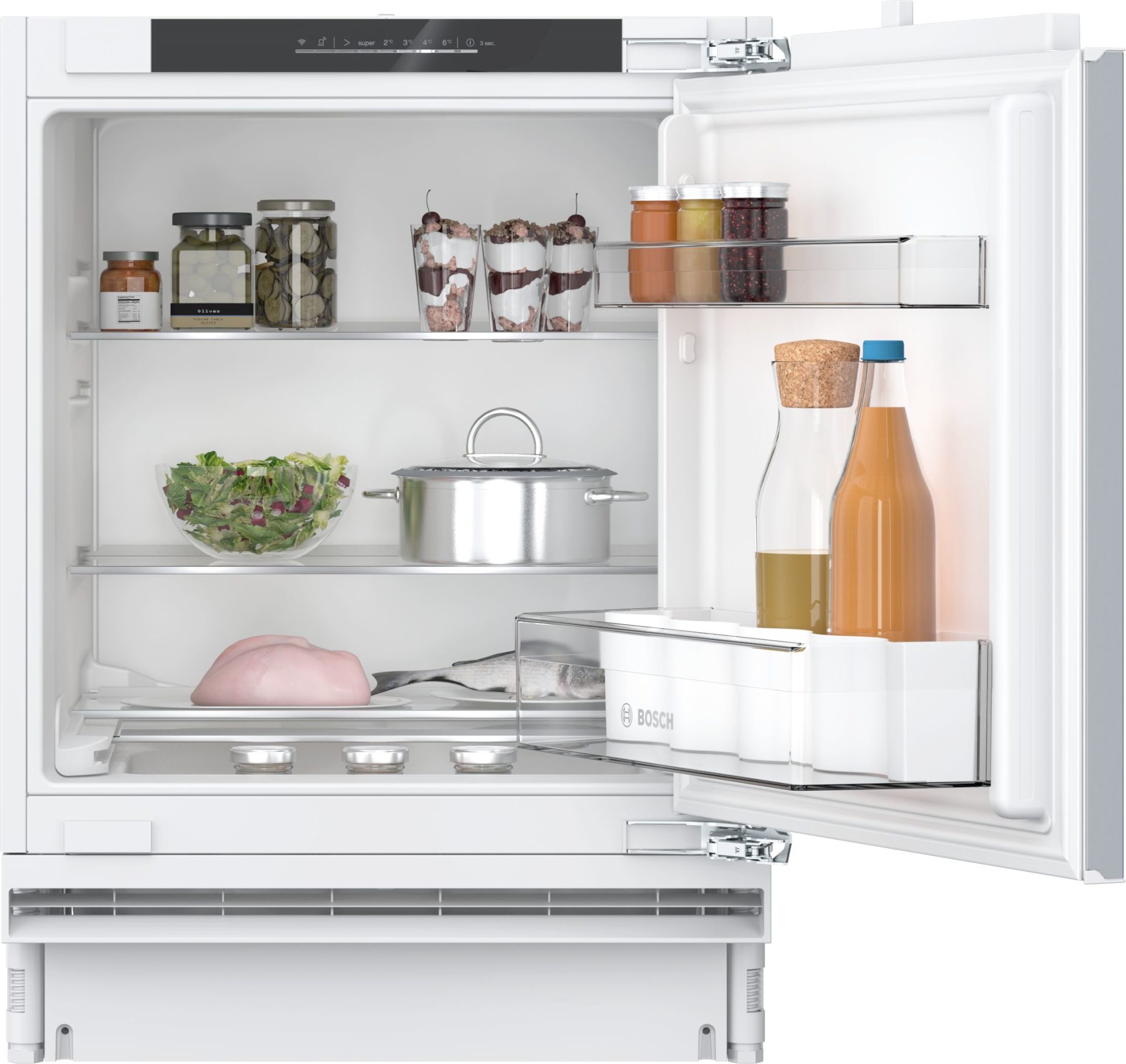 BOSCH Einbaukühlschrank Serie 4 "KUR21VFE0" 82 cm hoch 59,8 cm breit