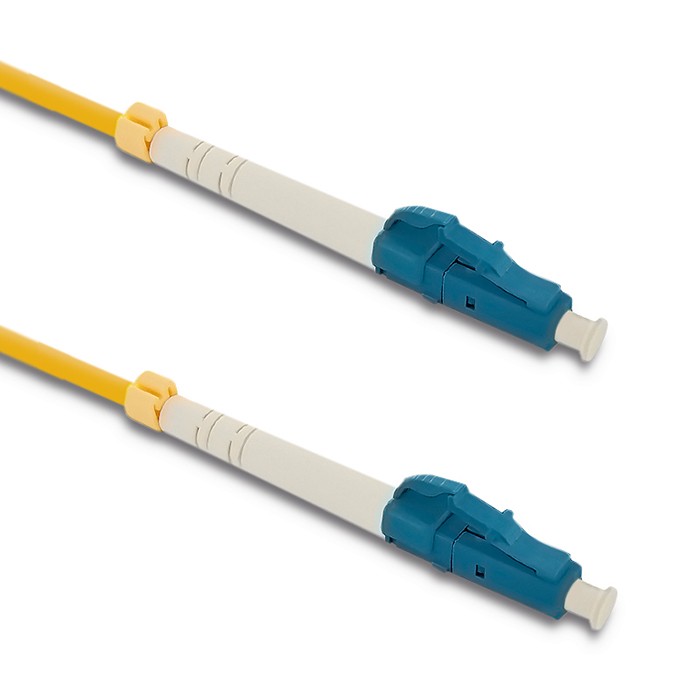 Qoltec Glasfaser-Patchkabel Lc/Upc – Lc/Upc Singlemode 9/125 G652d Simplex 0,5 M