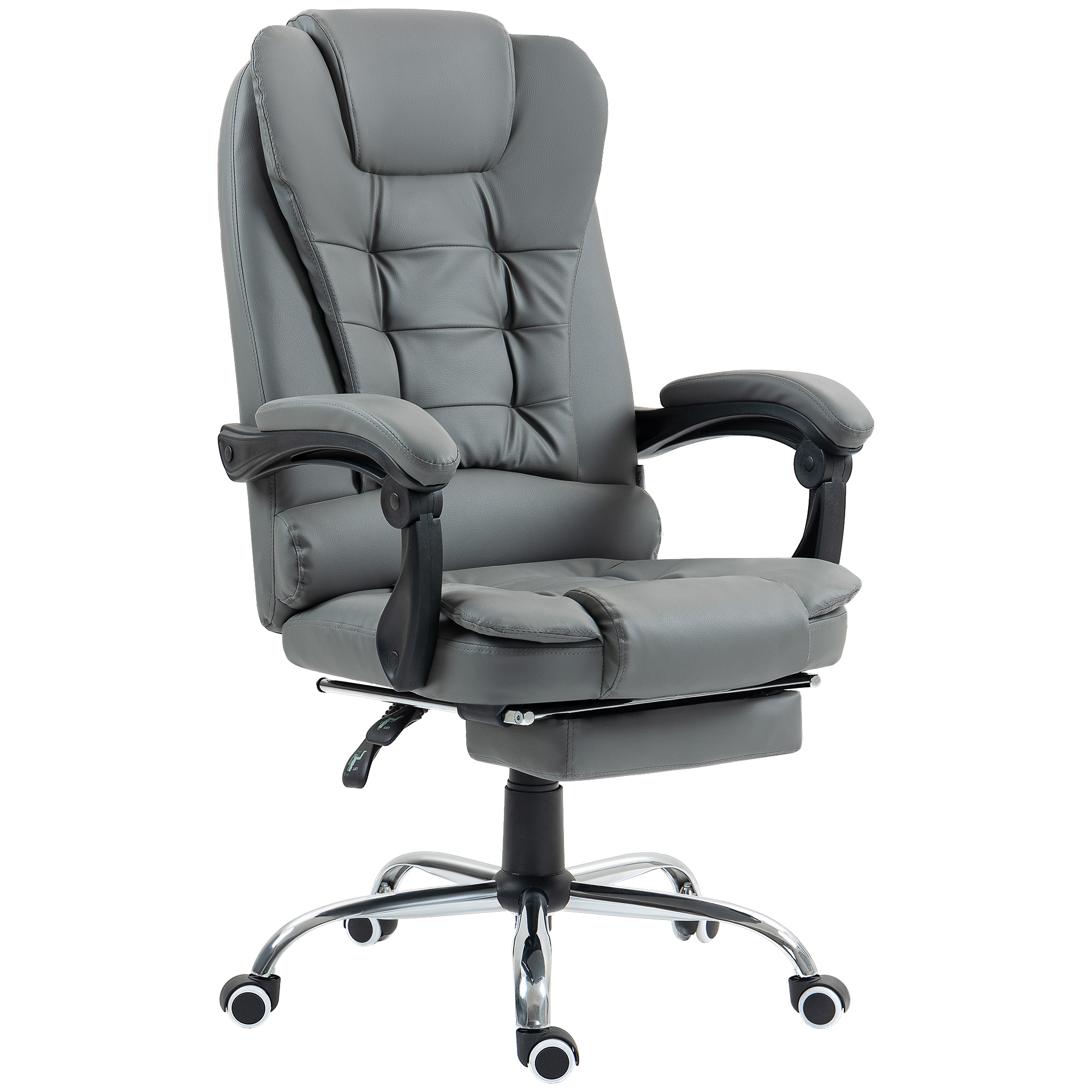 Fauteuil De Bureau Ergonomique Inclinable À 145 Avec Repose Pieds