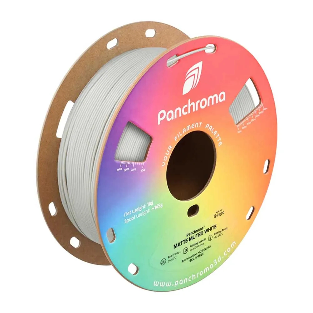 Polymaker Panchroma Pla Matte Muted White 1,75 Mm 1.000 G - Bild 4