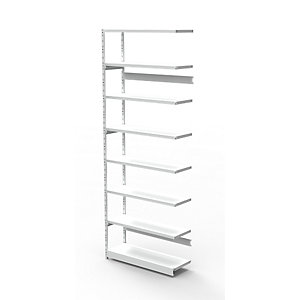 kerkmann Anbau-Regal Progress 500, 8 Böden, (H)2.600 mm