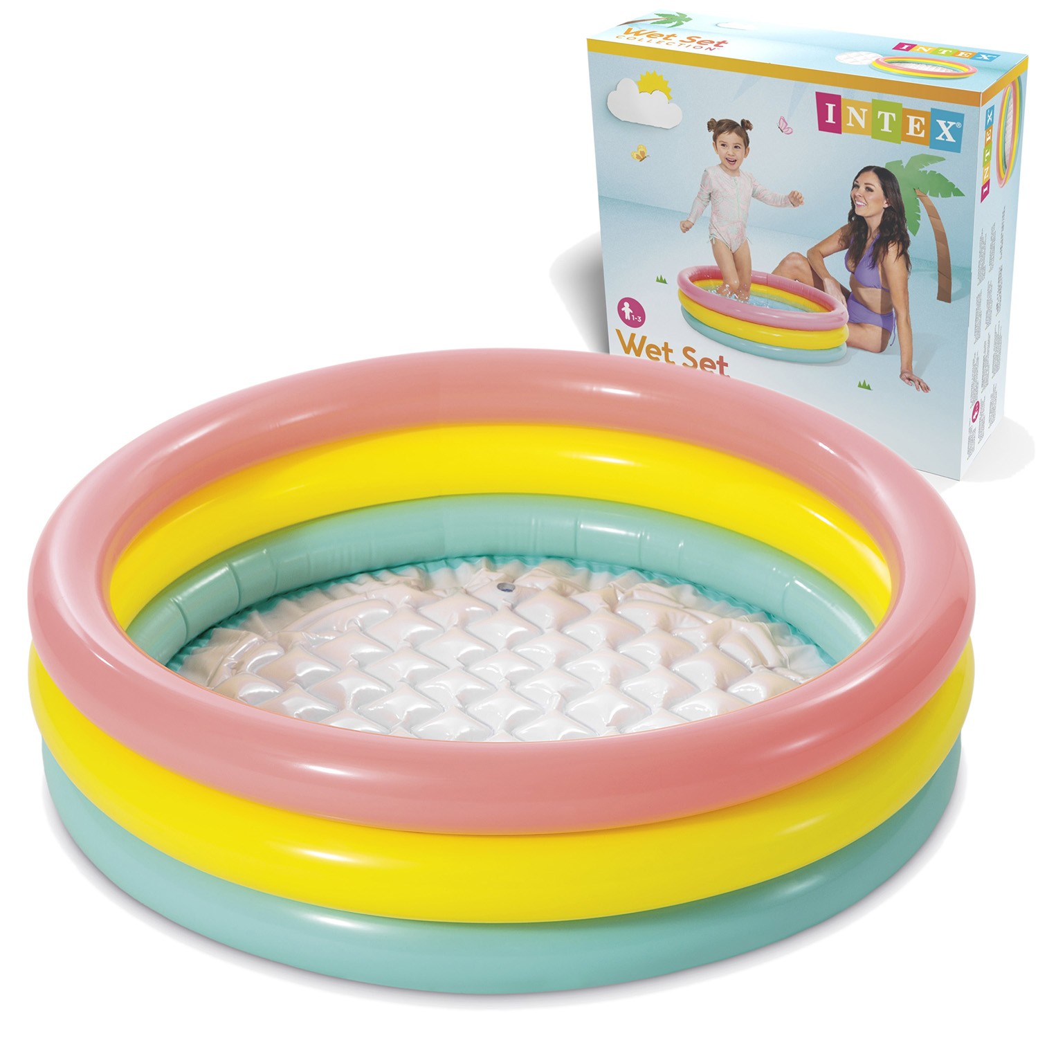 Intex 58924 NP Baby Pool Sunset Glow 86cm x 25cm NEU & OVP - Bild 6