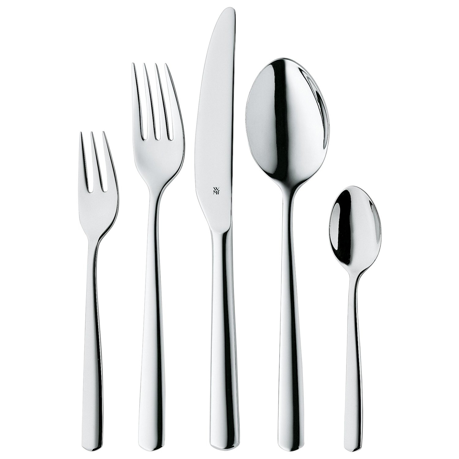 Wmf Boston Besteckset 12 Personen, Besteck 60-Teilig, Monobloc-Messer, Cromargan Edelstahl Poliert, Glänzend, Spülmaschinenfest - Image 9
