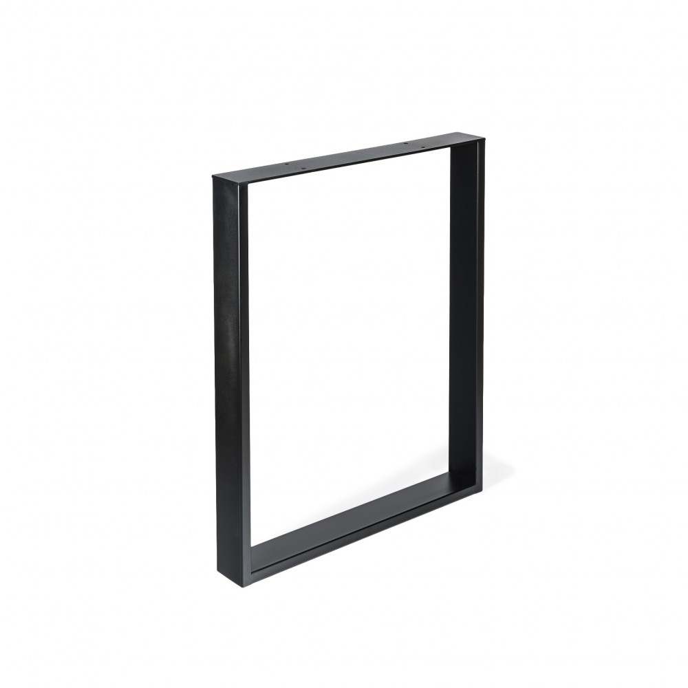 Rei Schwarz Quadratisches Möbelbein Funktionaler Stil Aus Stahl Es Poren-Finish Diy-Restaurierungsprojekte Maße 58080712Mm Höhe: 71,2 Cm Einfache Bolt-On-Installation 1 Einheit