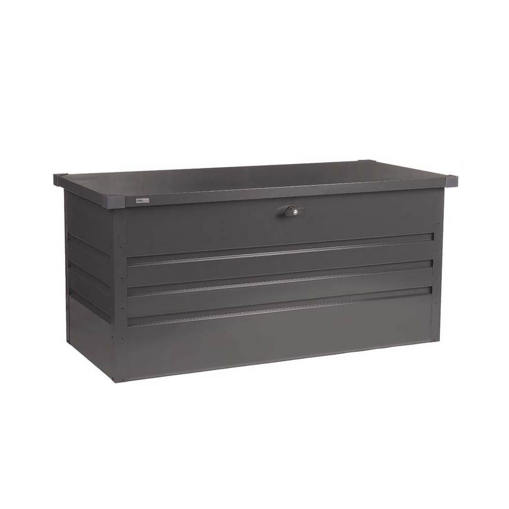 HOME DELUXE Metallaufbewahrungsbox MEGABOX XL - 126 x 56 cm 400l Anthrazit