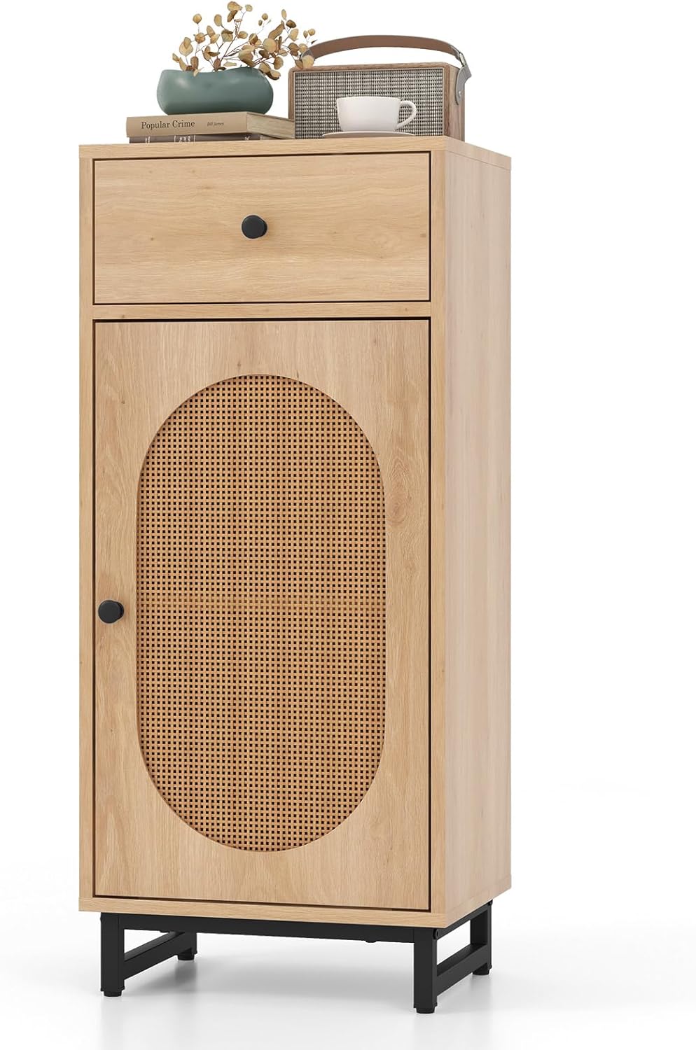 Costway Commode Chambre Avec Tiroir