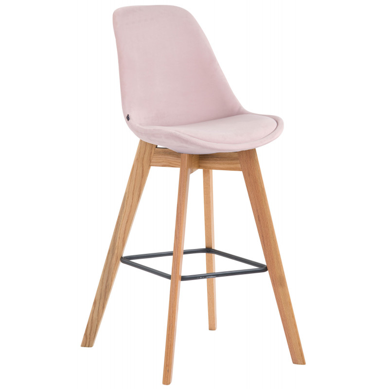 Clp Barhocker Metz Samt Pink Natura
