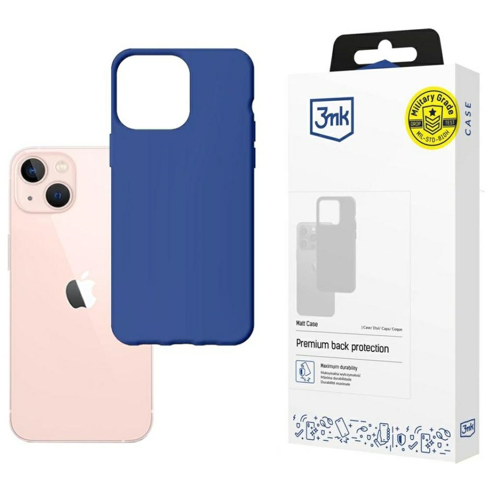 3MK Apple iPhone 14 Plus - Matt Case blueberry (Apple iPhone 14 Plus, Apple iPhone 15 Plus), Smartphone Hülle, Blau - Bild 2
