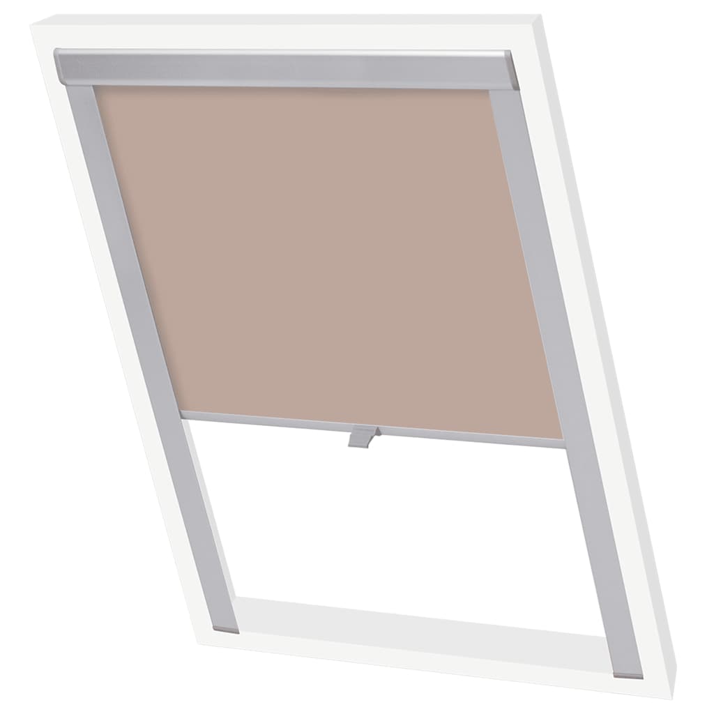 Blackout Roller Blinds Beige F06 Vidaxl