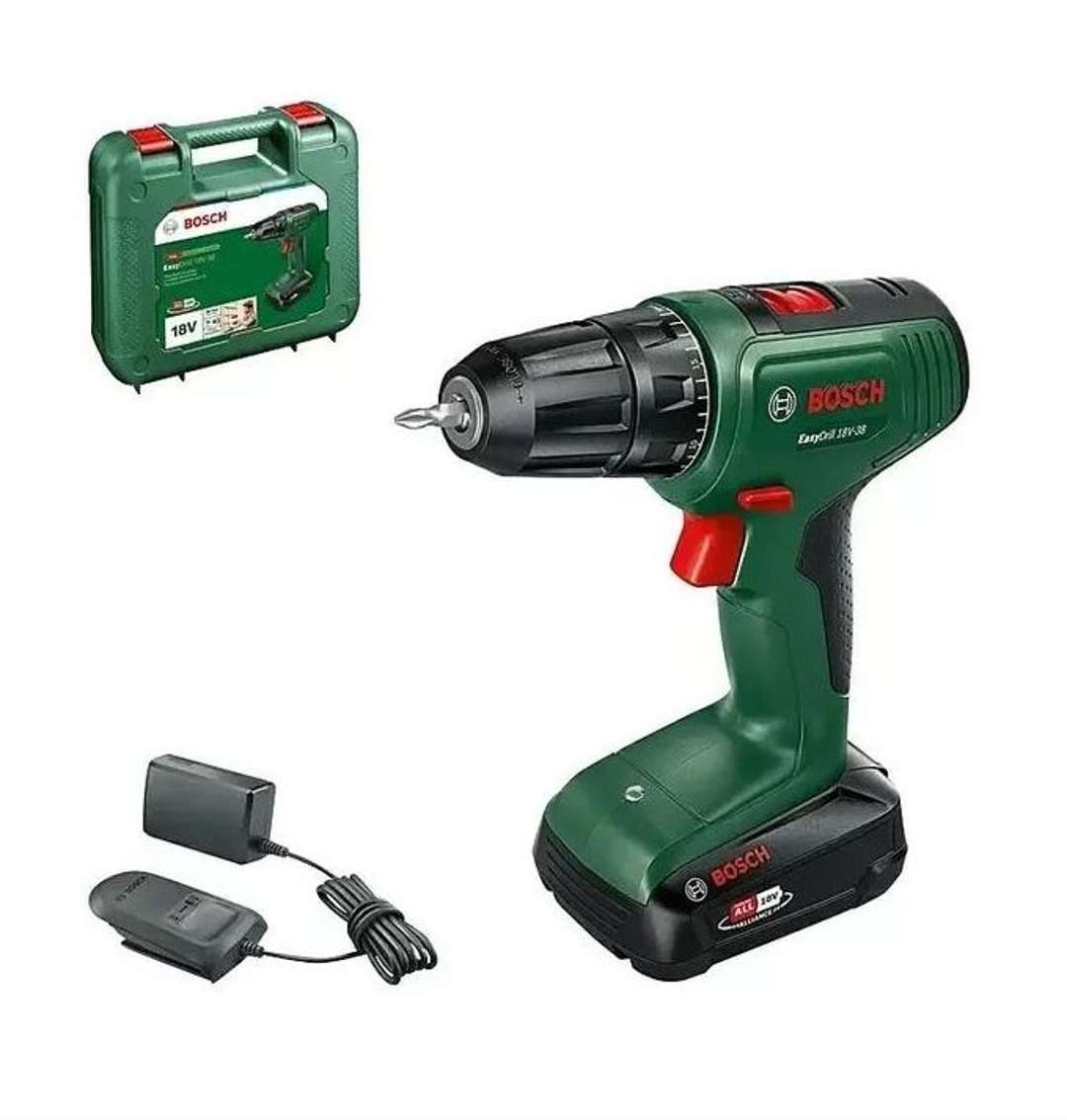 Bosch Home & Garden Grün Bohrmaschine + Akkuschrauber, Easydrill 18V-38 (Bohrschrauber) - Image 3