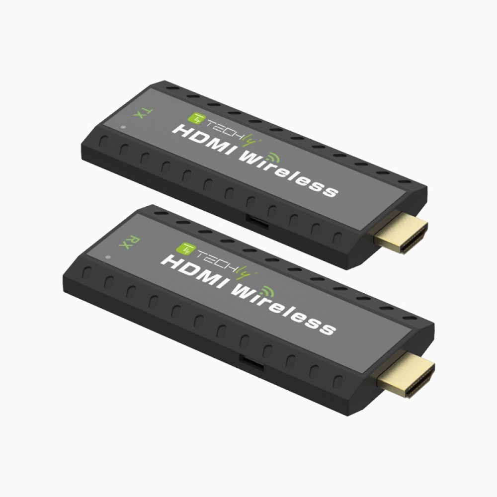 Techly Compact Wireless HDMI Extender 50, Switch Box - Bild 3