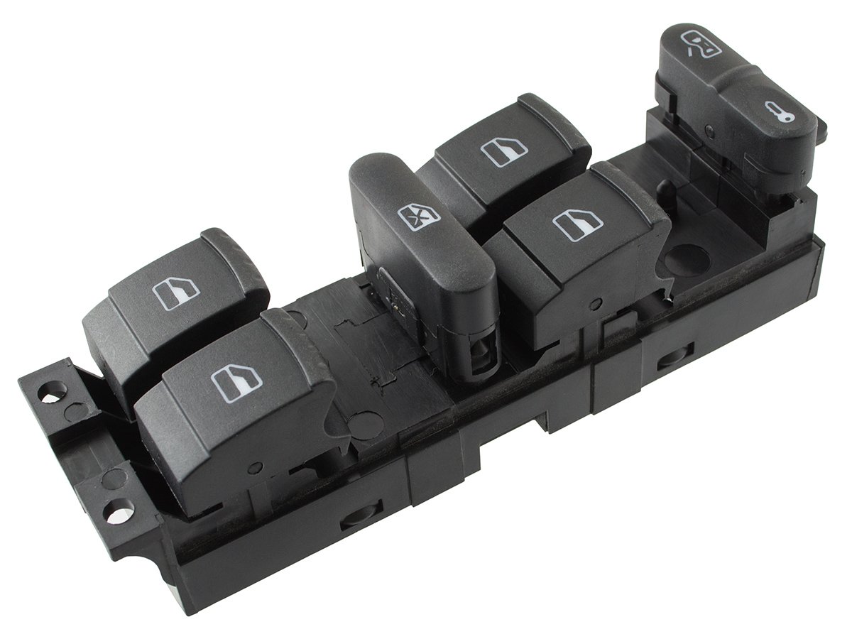 Oem Vw Bora 98-05 Kombischalter Für Elektrische Fensterheber Und Türverriegelung, 10-Polig 5901063342210