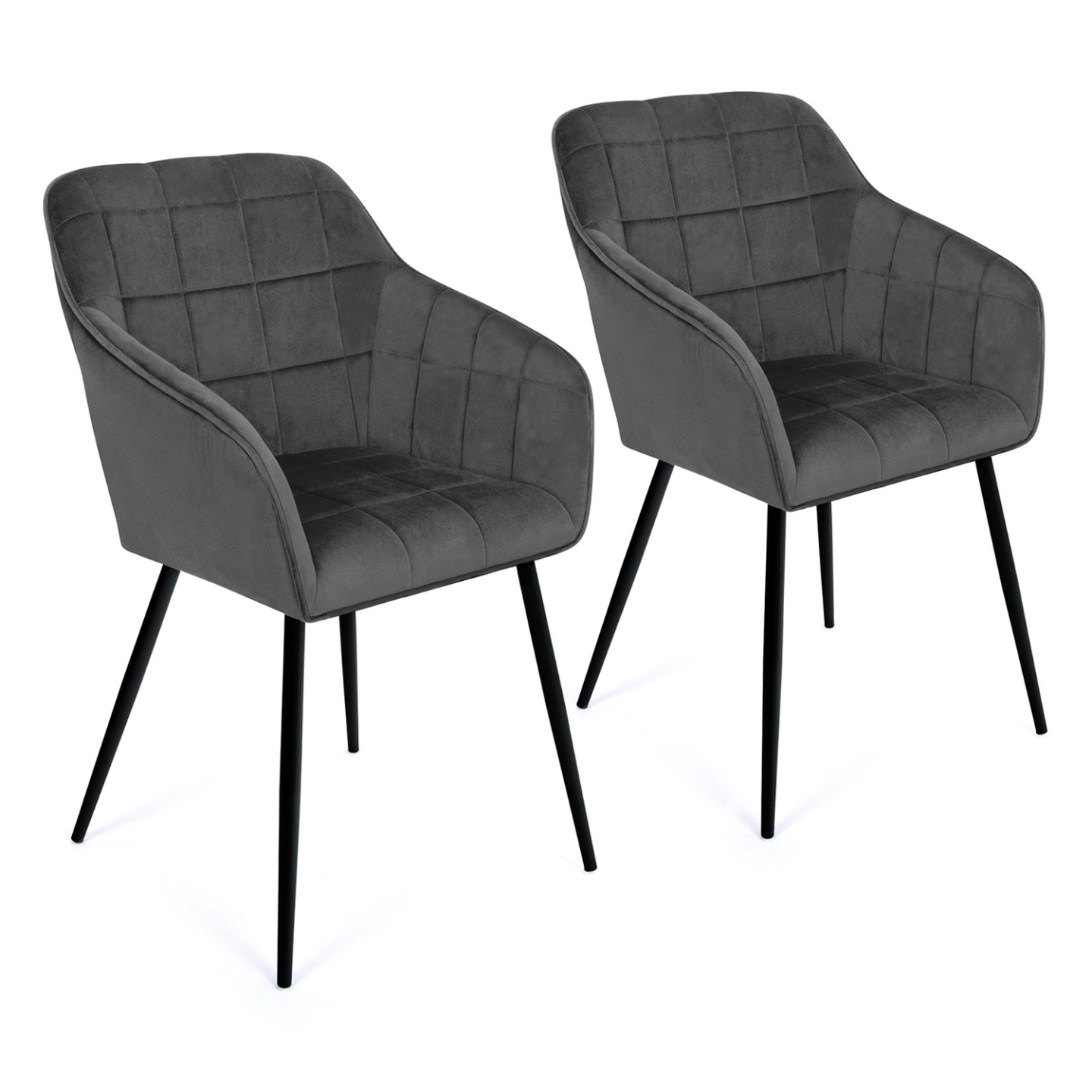 Idmarket - Lot De 2 Chaises De Salle À Manger