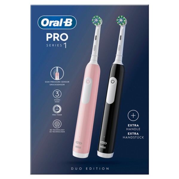 Oral-B Pro 1 Black/Pink mit 2. Handstück - Bild 6
