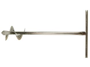 Trivella Manuale Con Elica  � Mm.150, Asta Tubolare � Cm.3x88h.    Il Campo IL CAMPO