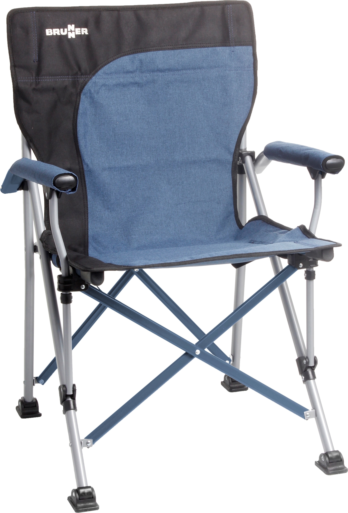 Camping Brunner Faltstuhl Klappstuhl Campingstuhl Raptor DEMTEX Blau/Schwarz - Bild 4