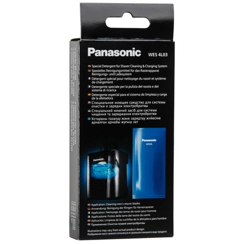 Panasonic Herren Blau Reinigungsmittel F.rasierer (Wes4l03-803)