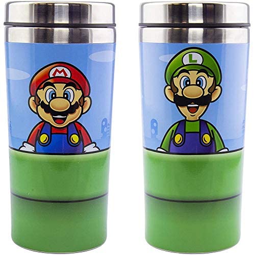 Paladone Products Mehrfarbig Tasse, Super Mario Bros Reisetasse Warp Pipe (450 Ml) - Bild 4