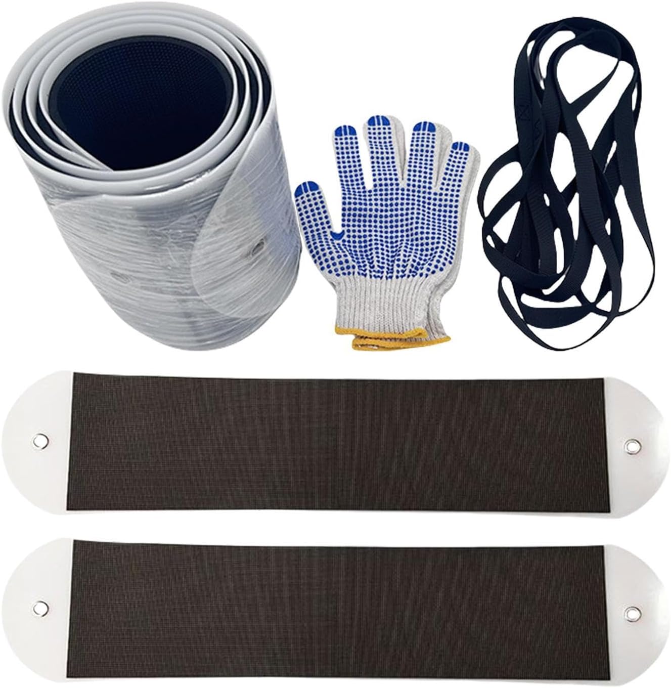 Patins de déplacement pour meubles et appareils, mousse EVA et PVC, lot de 2 avec sangles et gants