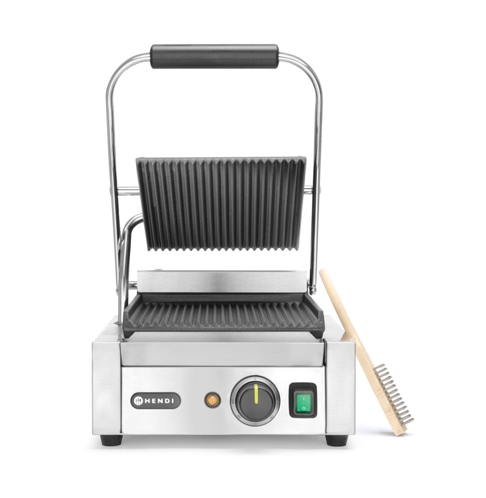 Hendi 263501 Einzel Kontaktgrill silber - Bild 3