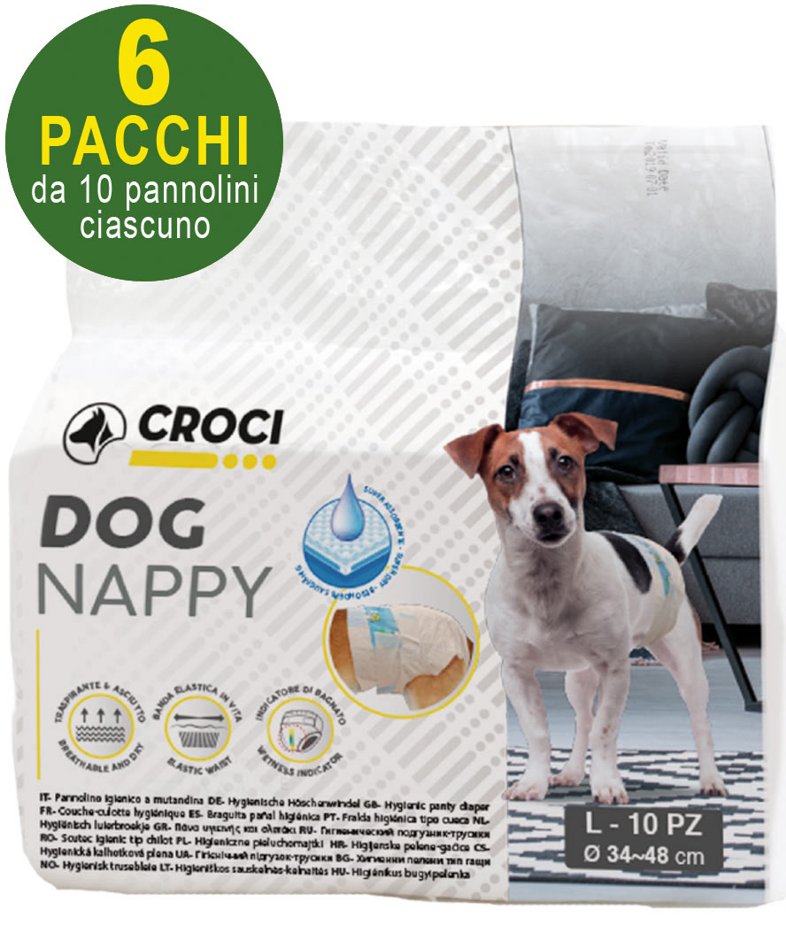 Croci Canifrance Weiß Hundewindeln (X10) - Image 3