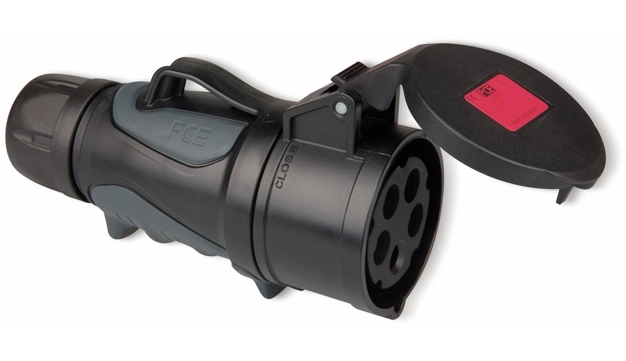 Pce Schwarz Cee-Kupplung Grip Tt Midnight, 16 A, 5-Polig - Bild 3